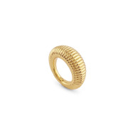 Guess BERBERA JUBR05336JWYG56 prsten Statement Ring Gold Tone Stainless Steel Veličina 56-atraktivan i upečatljiv
