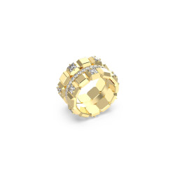 Guess JUBR06177JWYG56 prsten Ace Of Diamonds Gold Tone Stainless Steel Swarovski Crystal Veličina 56