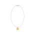 Guess JUMN03026JWYGSTT/U muška ogrlica Bond Street Two Tone Silver Gold Stainless Steel