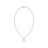 Guess JUMN03036JWSTTQT/U muška ogrlica Log in Guess Turquoise Beaded Silver Stainless Steel 