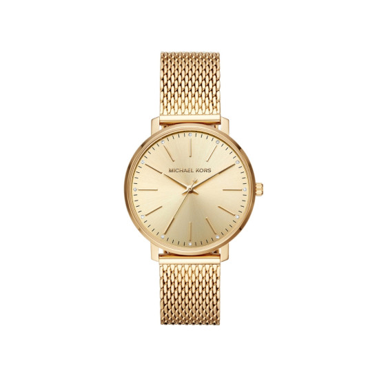 Michael Kors MK4339 ženski sat Pyper Gold Tone Mesh Band Champagne Dial Edition 38mm