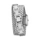 Michael Kors MK4834 ženski sat Petite Emery Pavé Silver Tone Double Wrap Roman Numeral