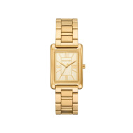 Michael Kors MK4904 ženski sat Essex Gold Tone Champagne Dial Edition Pravougaono kućište Classic Elegant