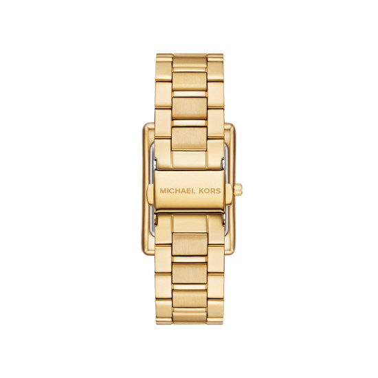 Michael Kors MK4904 ženski sat Essex Gold Tone Champagne Dial Edition Pravougaono kućište Classic Elegant