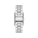 Michael Kors MK4906 ženski sat Essex Silver Tone Pravougaono kućište Classic Elegant