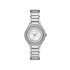 Michael Kors MK4943 ženski sat Mini Sylvia Pavé Silver Tone Mother of Pearl Dial 33mm