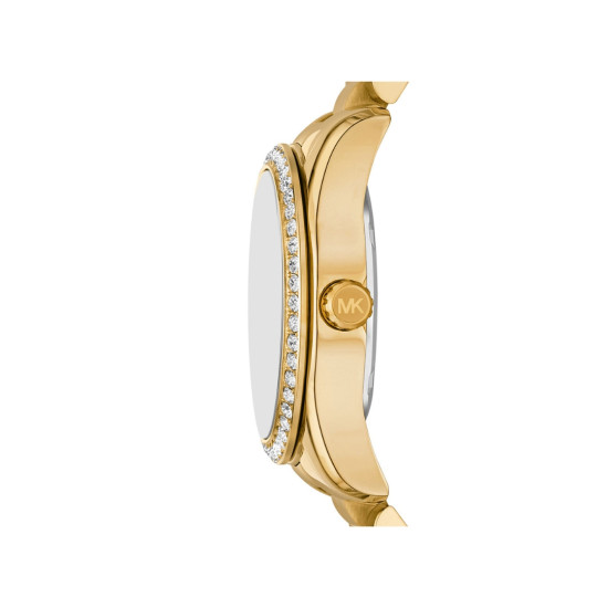 Michael Kors MK4982 ženski sat Mini Lexington Pavé Gold Tone 34mm