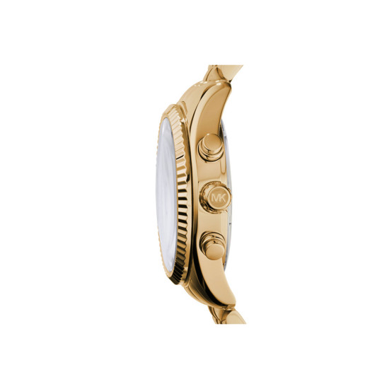 Michael Kors MK7378 ženski sat Lexington Gold Tone Chrograph Champagne Dial Edition 38mm