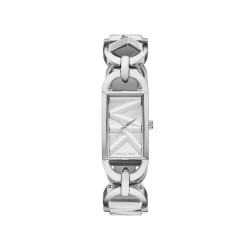Michael Kors MK7407 ženski sat Mini Empire Silver-Tone Elegant Logo MK Dial 30mm