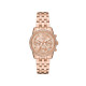 Michael Kors MK7531 ženski sat Mini Bryant Pavé Rose Gold-Tone Chronograph 35mm