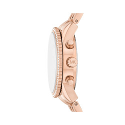 Michael Kors MK7531 ženski sat Mini Bryant Pavé Rose Gold-Tone Chronograph 35mm