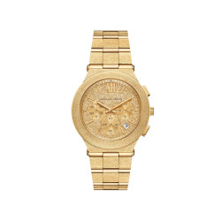 Michael Kors MK7556 ženski sat Oversized Billie Frosted Gold-Tone Watch 40mm
