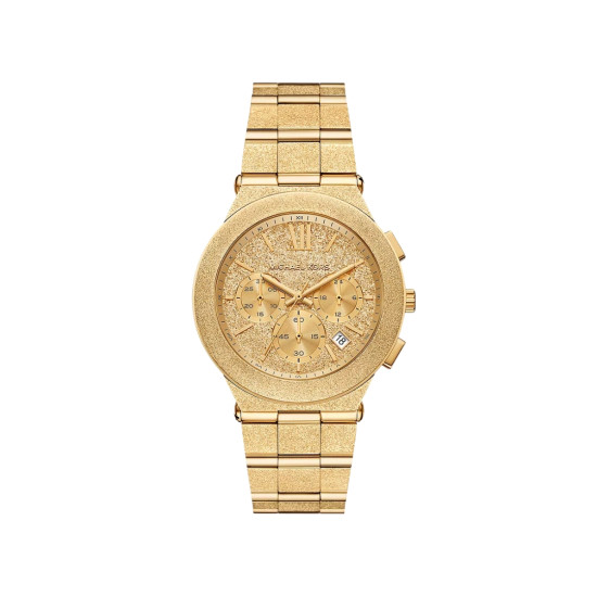 Michael Kors MK7556 ženski sat Oversized Billie Frosted Gold-Tone Watch 40mm