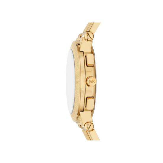 Michael Kors MK7556 ženski sat Oversized Billie Frosted Gold-Tone Watch 40mm