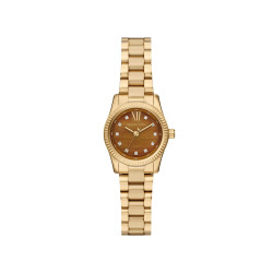 Michael Kors MK7578 ženski sat Petite Lexington Pavé Gold Tone Stainless Steel Tiger’s Eye Dial 26mm