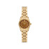 Michael Kors MK7578 ženski sat Petite Lexington Pavé Gold Tone Stainless Steel Tiger’s Eye Dial 26mm