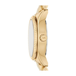 Michael Kors MK7578 ženski sat Petite Lexington Pavé Gold Tone Stainless Steel Tiger’s Eye Dial 26mm