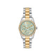 Michael Kors MK7609 ženski sat Mini Lexington Pavé Two Tone Silver Gold Tone Mint Dial 34mm