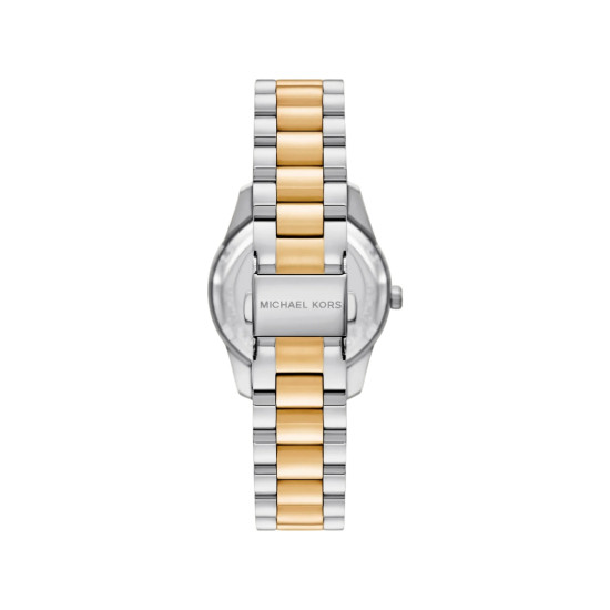 Michael Kors MK7609 ženski sat Mini Lexington Pavé Two Tone Silver Gold Tone Mint Dial 34mm