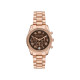 Michael Kors MK7673 ženski sat Lexington Chronograph Rose Gold Tone Chocolate Brown Dial 36mm NOVO