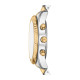 Michael Kors MK7674 ženski sat Lexington Chronograph Two Tone White Dial 36mm Classic Glamour