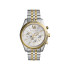 Michael Kors MK8344 unisex Lexington Chronograph Bestseller XL Two-Tone Silver Gold 45mm