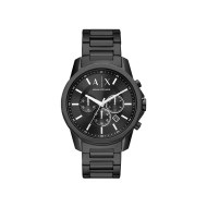 Armani Exchange AX1722 muški sat A|X Chronograph Black Stainless Steel Sunray Black Dial 44mm