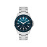 Armani Exchange AX1950 muški sat A|X Spencer Silver Stainless Steel Gradient Petrol Blue Dial 44mm 10ATM