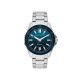 Armani Exchange AX1950 muški sat A|X Spencer Silver Stainless Steel Gradient Petrol Blue Dial 44mm 10ATM
