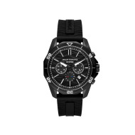 Armani Exchange AX1961 muški sat A|X Spencer Silicone Black Dial 44mm 10ATM