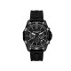 Armani Exchange AX1961 muški sat A|X Spencer Silicone Black Dial 44mm 10ATM