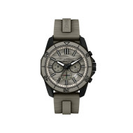 Armani Exchange AX1971 muški sat A|X Spencer Silicone Sand Beige Dial 44mm 10ATM Bestseller u boji peska