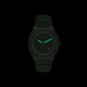 Armani Exchange AX4292 muški sat A|X Sync Chronograph Green Silicone Monochromatic Design Deep Green Dial 44mm