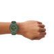 Armani Exchange AX4292 muški sat A|X Sync Chronograph Green Silicone Monochromatic Design Deep Green Dial 44mm