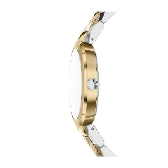 Armani Exchange AX4406 ženski sat A|X Audora Two Tone Silver Gold Stainless Steel Sunray White Dial 34mm