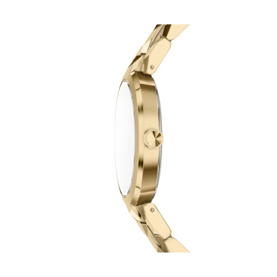 Armani Exchange AX4407 ženski sat A|X Audora Monochromatic Design Gold Stainless Steel Sunray Champagne Dial 34mm