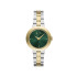 Armani Exchange AX5176 ženski sat A|X Jackie Two Tone Gold Stainless Steel Sunray Green Dial 36mm