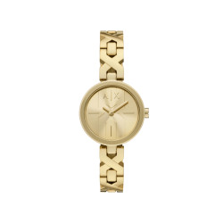 Armani Exchange A|X AX5831 ženski sat Ava All Gold Tone Sunray Champagne Dial 32mm Minimal Chic