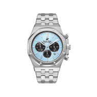 Beverly Hills Polo Club BP3051X.300 muški sat Ice Blue Royal Octagon Premium Sport Luxe Matte Finish 42mm