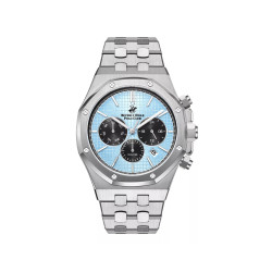 Beverly Hills Polo Club BP3051X.300 muški sat Ice Blue Royal Octagon Premium Sport Luxe Matte Finish 42mm