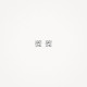 Blush 7212WZI zlatne mindjuše 14ct White Gold Zirconia Classic Stud 3mm