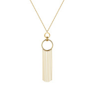 Brosway Aura ogrlica BAU03 Gold Tone Stainless Steel Long 50cm