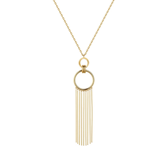 Brosway Aura ogrlica BAU03 Gold Tone Stainless Steel Long 50cm