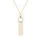 Brosway Aura ogrlica BAU03 Gold Tone Stainless Steel Long 50cm