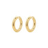 Brosway Aura minđuše alke BAU23 Timeless Hoops Gold Tone 25mm