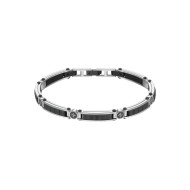 Brosway Backliner BBC11 muška narukvica Wind Rose Black Stainless Steel 210mm