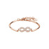 Brosway Chakra BHK69 narukvica Infinity Rose Gold Stainless Steel Swarovski Crystal-Simbol beskonačnosti