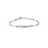 Brosway Chakra BHK96 narukvica Classic Silver Stainless Steel Swarovski Crystal 