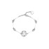 Brosway Chakra BHKB049 narukvica Alfabet A Silver Stainless Steel Swarovski Crystal-Slovo A