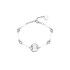 Brosway Chakra BHKB050 narukvica Alfabet B Silver Stainless Steel Swarovski Crystal-Slovo B